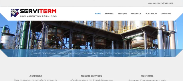 Ver captura completa de Serviterm Isolamentos Térmicos