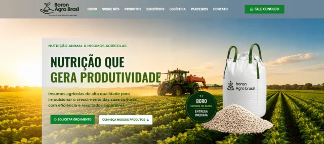 Ver captura completa de Boron Agro Brasil